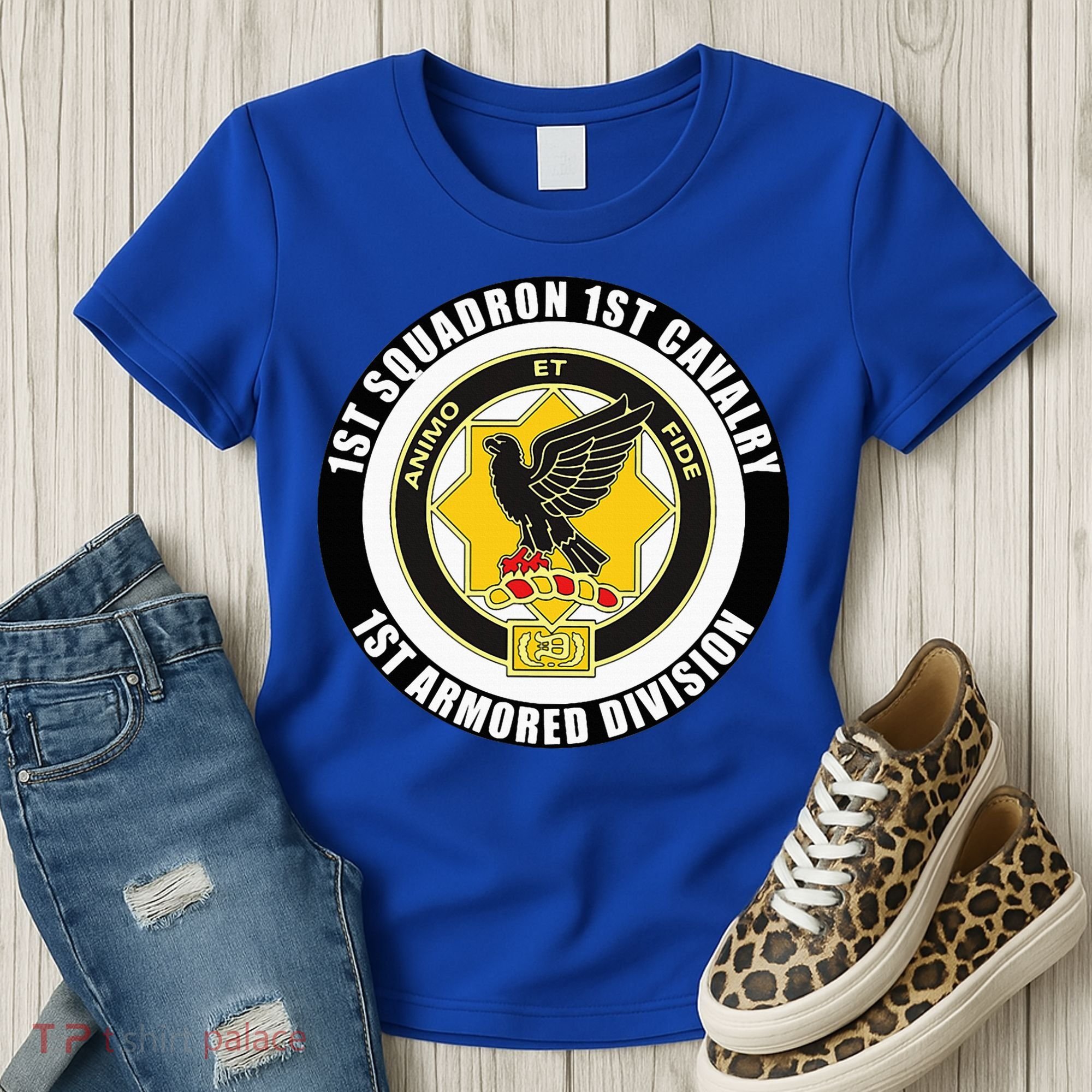 1st Squadron 1st Cavalry 1st Armored Division Women's T-Shirt