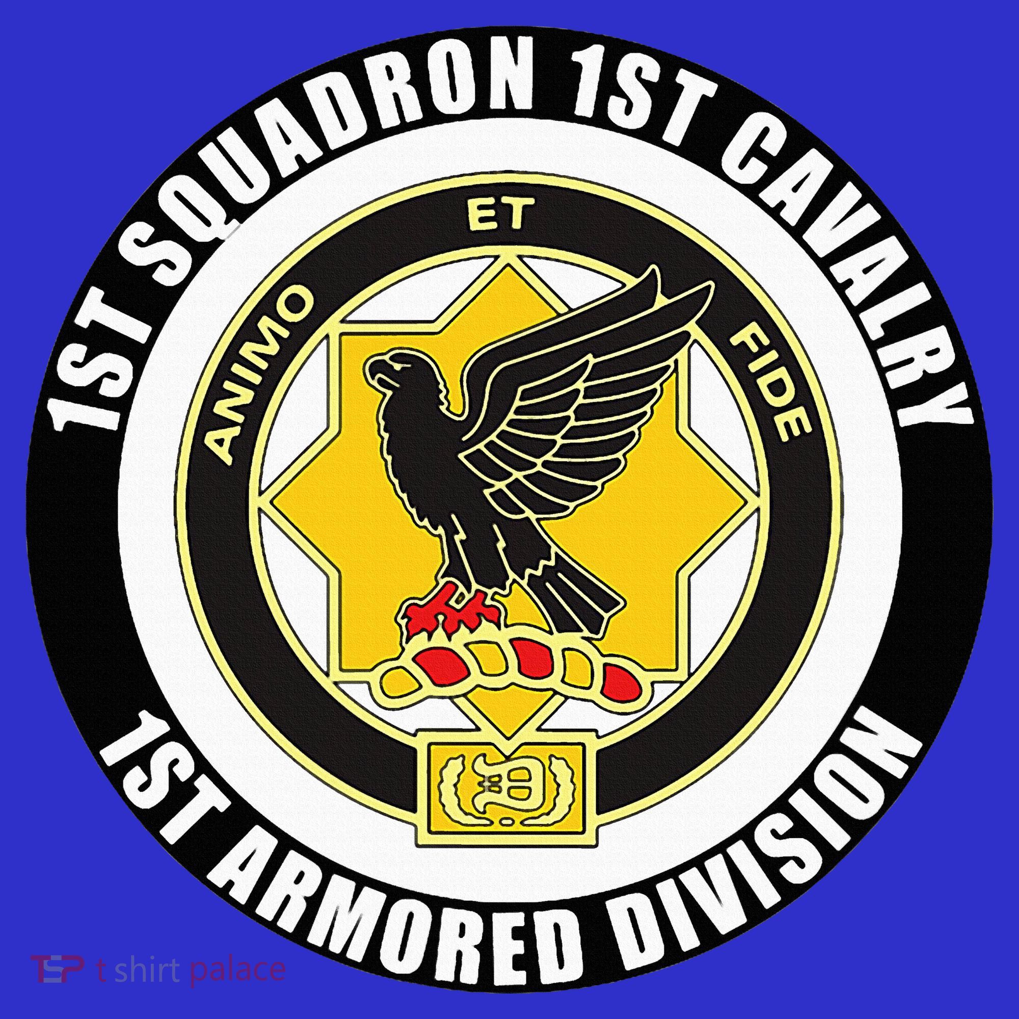 1st Squadron 1st Cavalry 1st Armored Division Kids Hoodie
