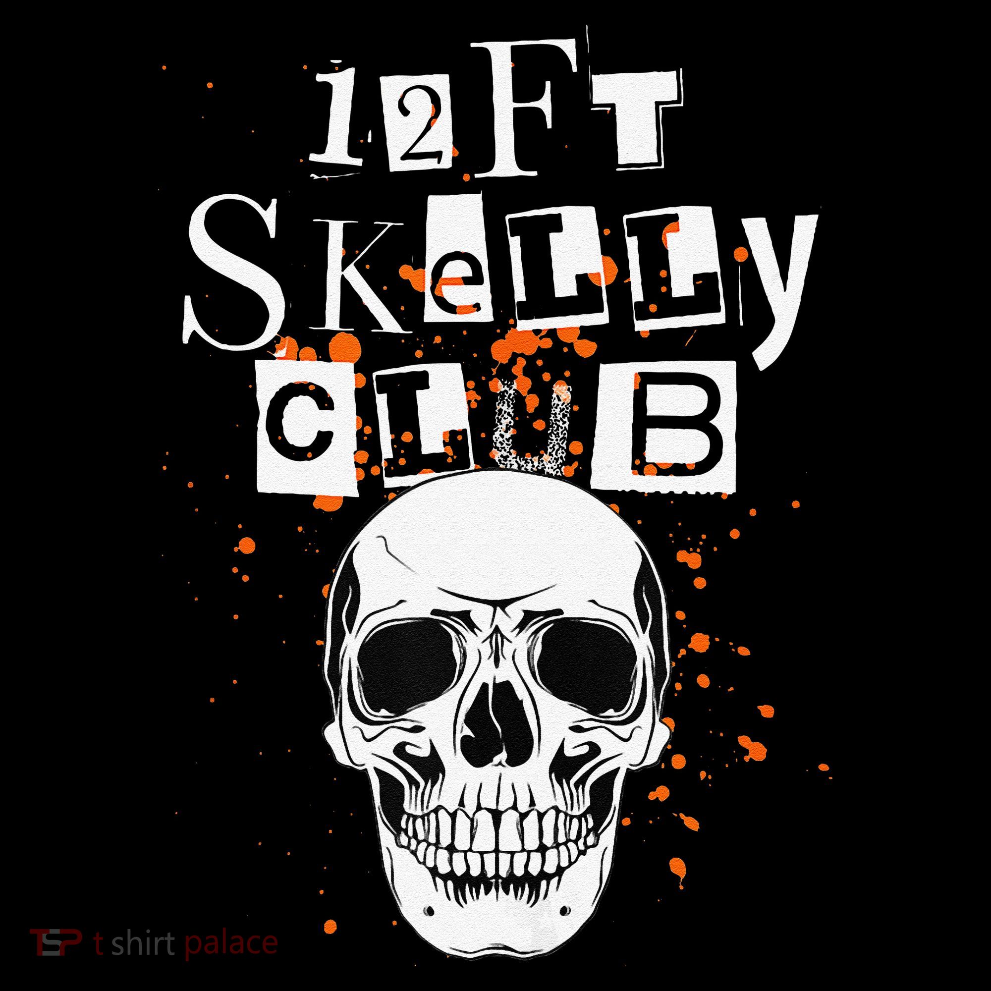 12Ft Skeleton Club Halloween Pajama Set