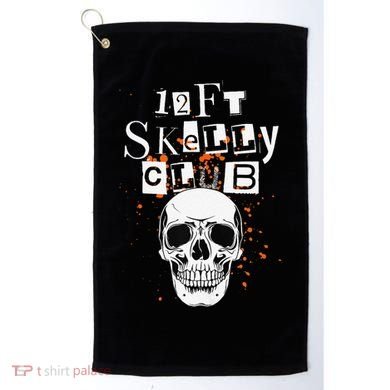 12Ft Skeleton Club Halloween Golf Towel