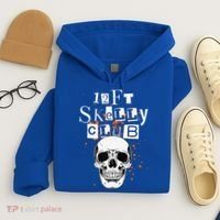 12Ft Skeleton Club Halloween Hoodie thumb 4