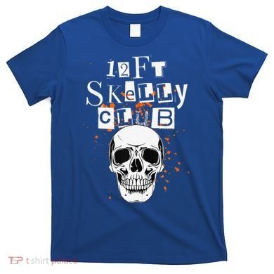 12Ft Skeleton Club Halloween T-Shirt