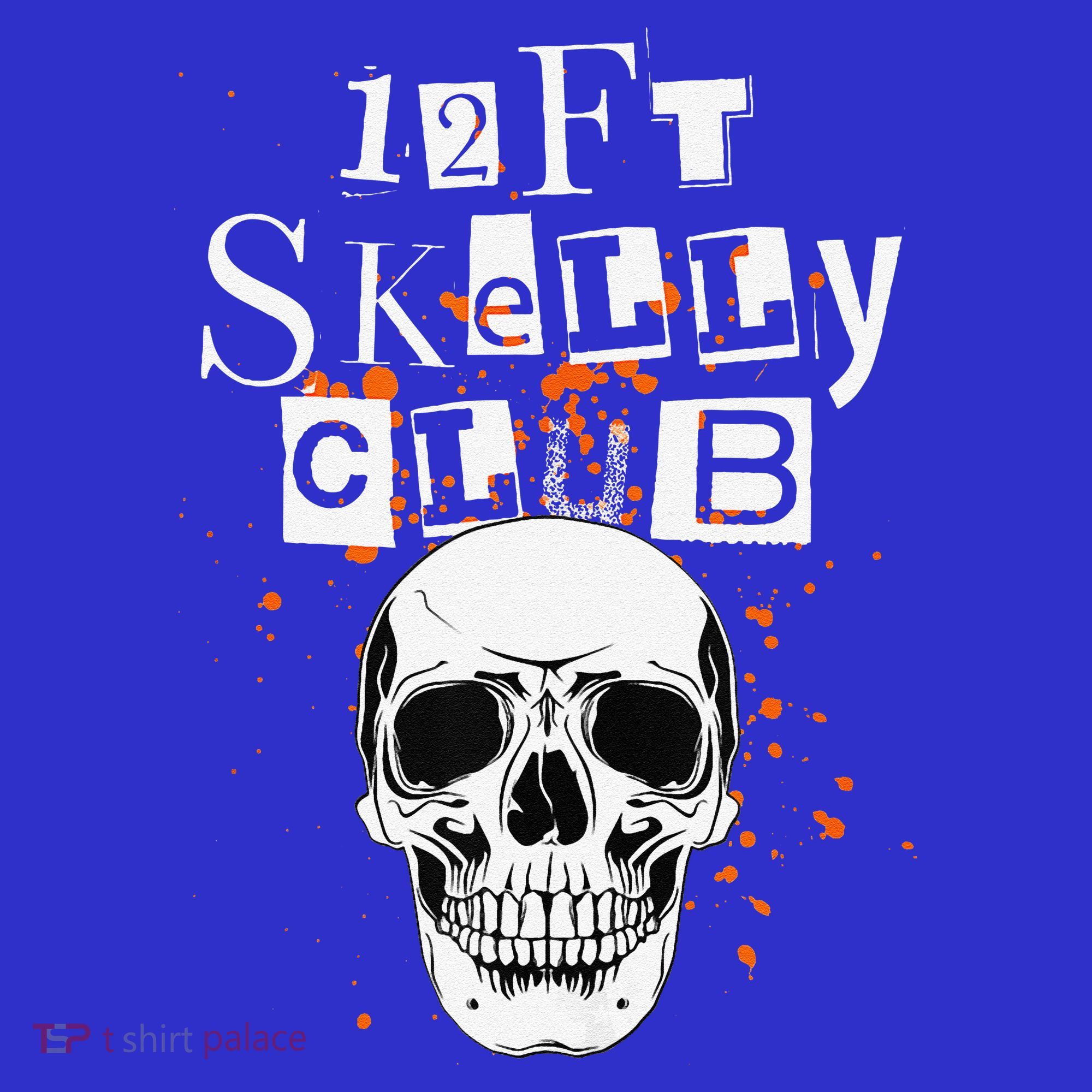 12Ft Skeleton Club Halloween Polo
