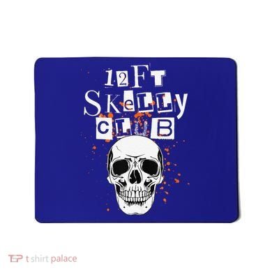 12Ft Skeleton Club Halloween Mousepad