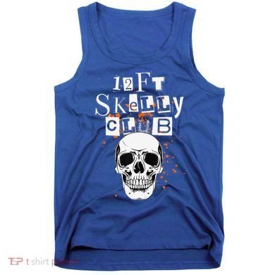 12Ft Skeleton Club Halloween Tank Top