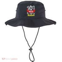 101 School Days Gift Dalmatian Dog 100th Sayings Bucket Hat thumb 0