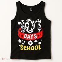 101 School Days Gift Dalmatian Dog 100th Sayings Tank Top thumb 2