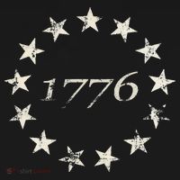 13 Star Flag Betsy Ross Distressed American Flag 1776 Long Sleeve Shirt thumb 2