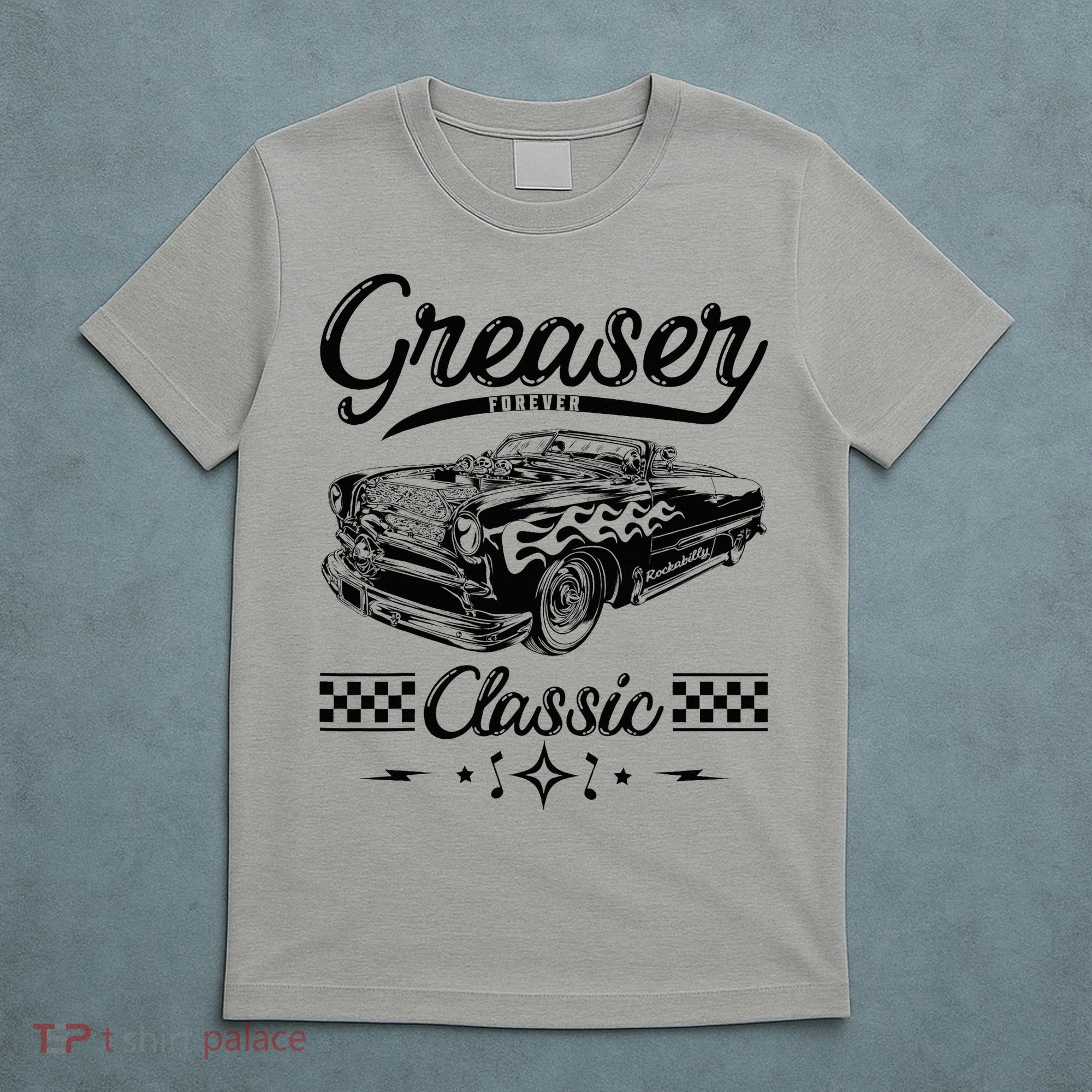 1950s Sock Hop Costume Retro 50s Vintage Rockabilly Greaser T-Shirt