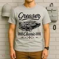 1950s Sock Hop Costume Retro 50s Vintage Rockabilly Greaser T-Shirt thumb 6