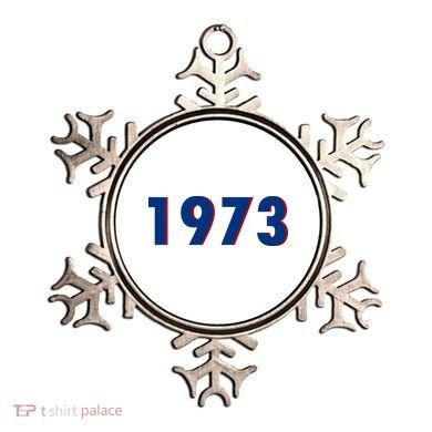 1973 Support Roe V Wade Pro Choice Pro Roe Women's Rights Ornament