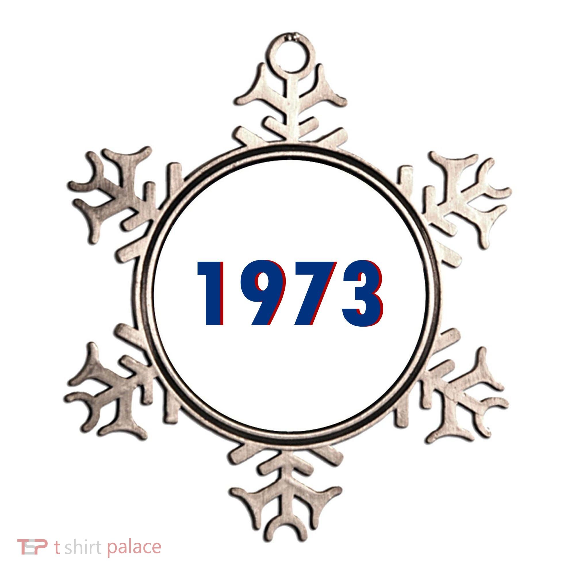 1973 Support Roe V Wade Pro Choice Pro Roe Women's Rights Ornament
