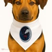 15th Space Surveillance Squadron Space Force 15 Spss USA-Made Doggie Bandana thumb 1