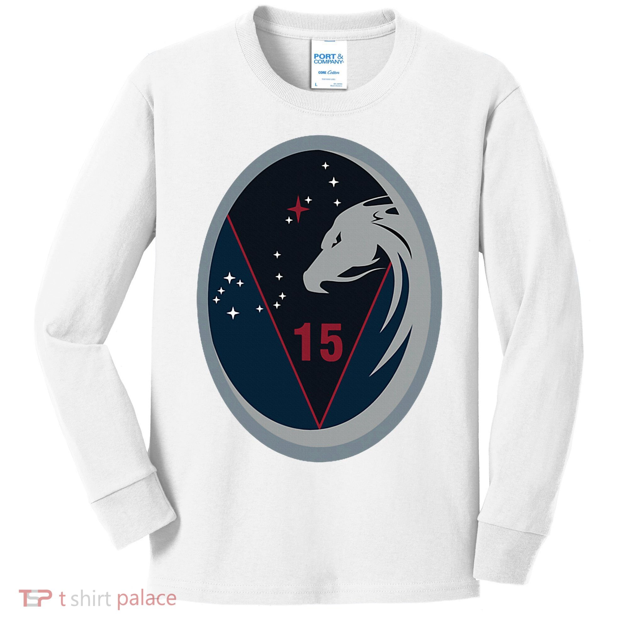 15th Space Surveillance Squadron Space Force 15 Spss Kids Long Sleeve Shirt