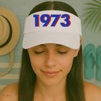 1973 Shirt 1973 Support Roe V Wade, Pro Choice, Protect Roe V Wade, Abortion Rights Are Human Rights Visor thumb 2