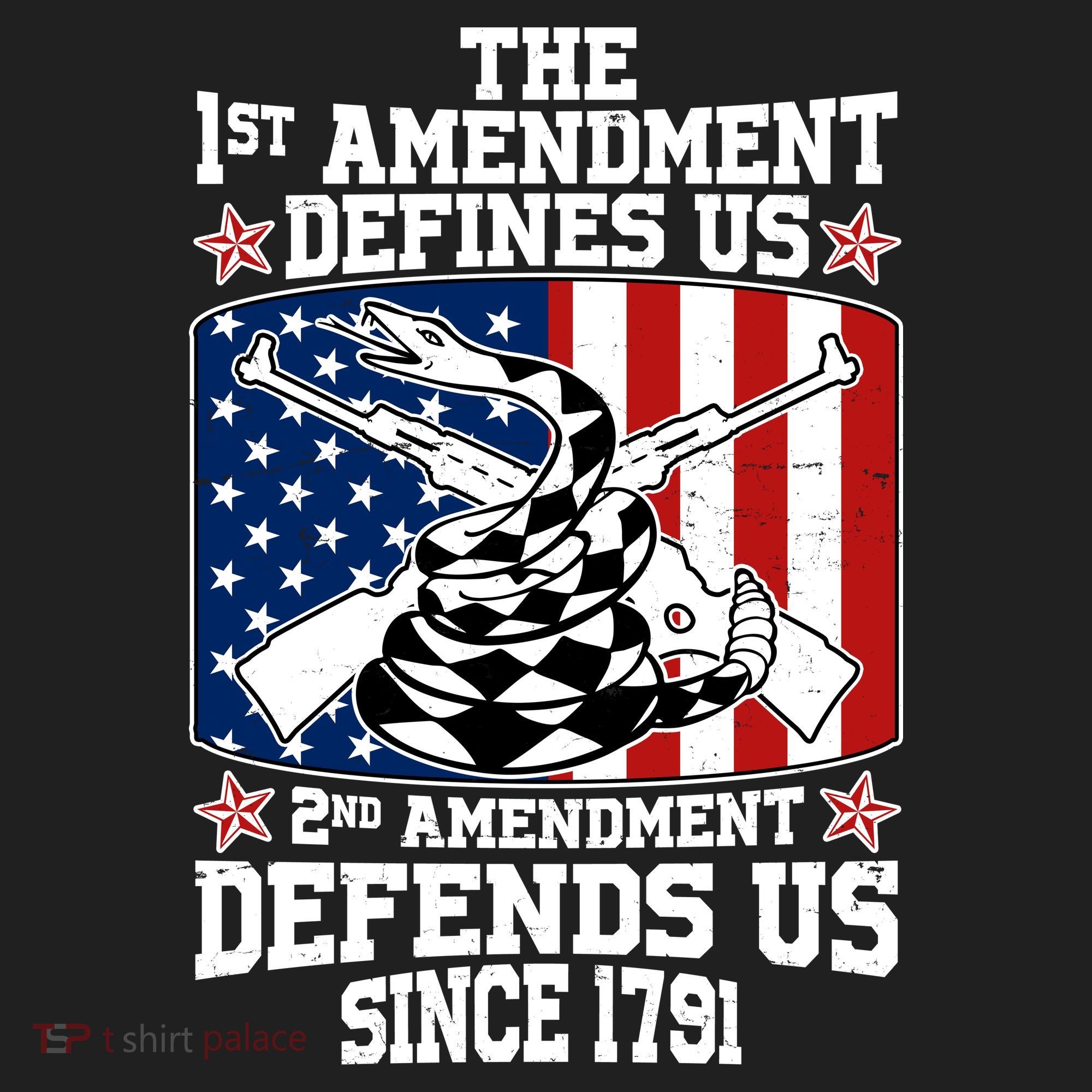 1st Amendment Defines Us 2nd Amendment Defends Us Since 1791 Tumbler
