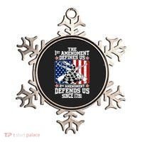 1st Amendment Defines Us 2nd Amendment Defends Us Since 1791 Ornament thumb 0