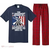 1st Amendment Defines Us 2nd Amendment Defends Us Since 1791 Pajama Set thumb 0