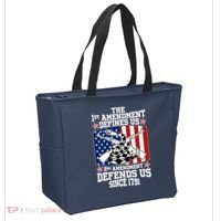 1st Amendment Defines Us 2nd Amendment Defends Us Since 1791 Tote Bag thumb 2