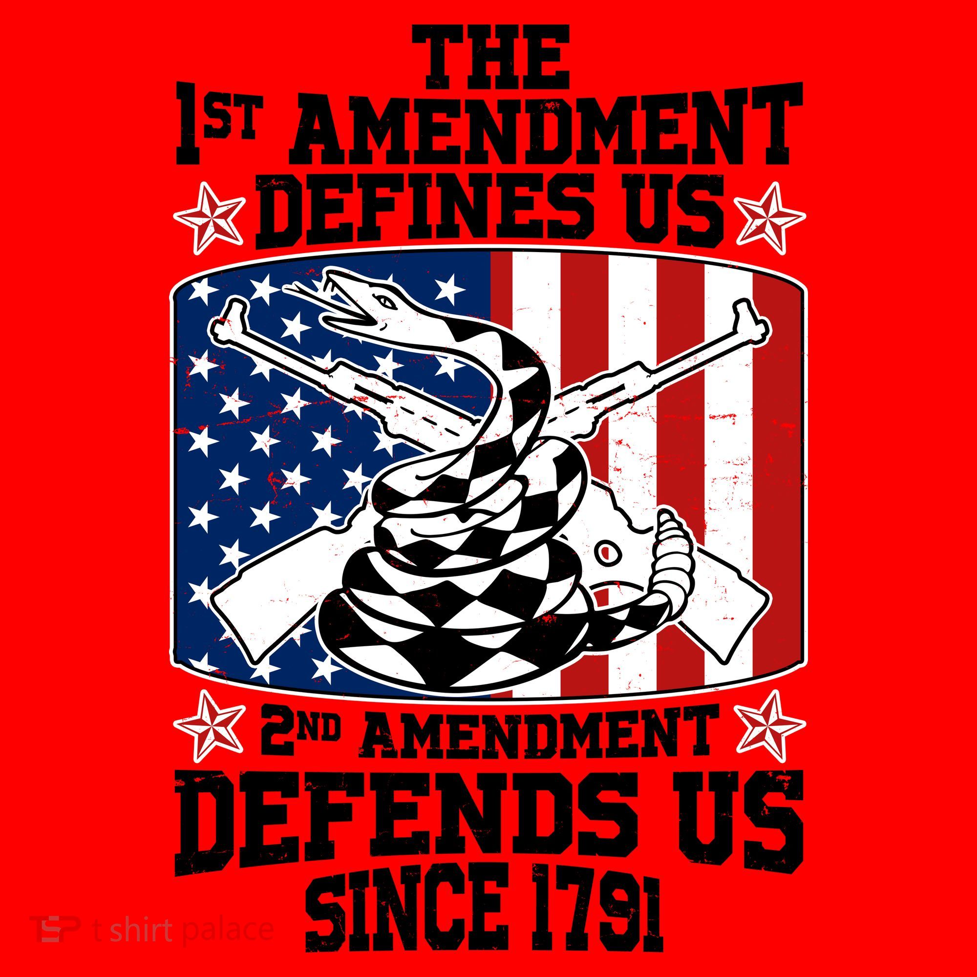 1st Amendment Defines Us 2nd Amendment Defends Us Since 1791 Santa Hat
