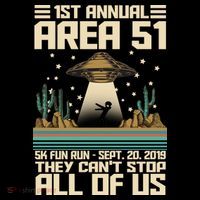 1st Annual Area 51 5k Fun Run Cant Stop Us  Backpack thumb 2