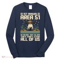 1st Annual Area 51 5k Fun Run Cant Stop Us  Long Sleeve Shirt thumb 0