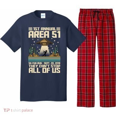 1st Annual Area 51 5k Fun Run Cant Stop Us  Pajama Set