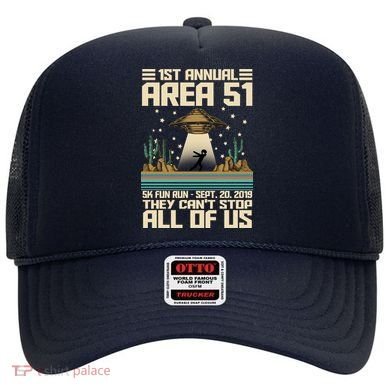 1st Annual Area 51 5k Fun Run Cant Stop Us  Hat