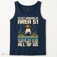 1st Annual Area 51 5k Fun Run Cant Stop Us  Tank Top thumb 2