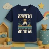 1st Annual Area 51 5k Fun Run Cant Stop Us  Toddler T-Shirt thumb 3
