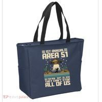 1st Annual Area 51 5k Fun Run Cant Stop Us  Tote Bag thumb 2