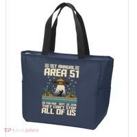 1st Annual Area 51 5k Fun Run Cant Stop Us  Tote Bag thumb 3