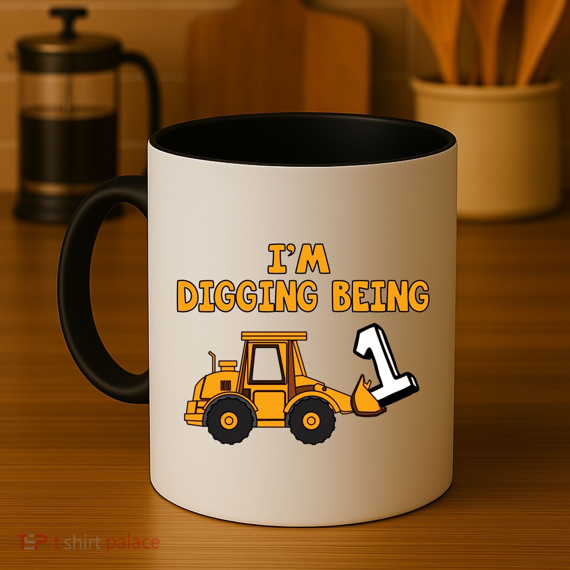 1st Birthday I'm Digging Being One Coffee Mug
