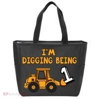 1st Birthday I'm Digging Being One Tote Bag thumb 0