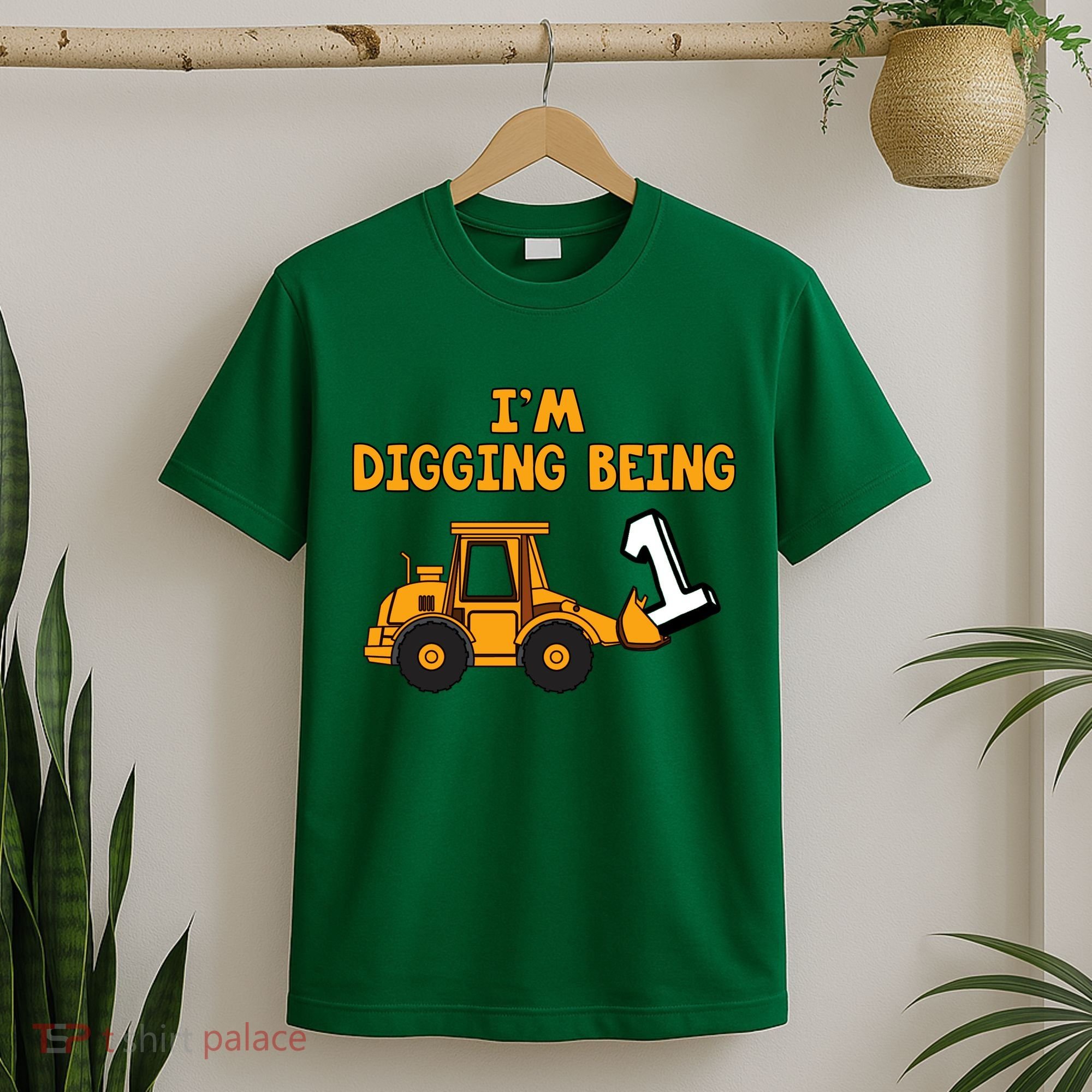 1st Birthday I'm Digging Being One T-Shirt