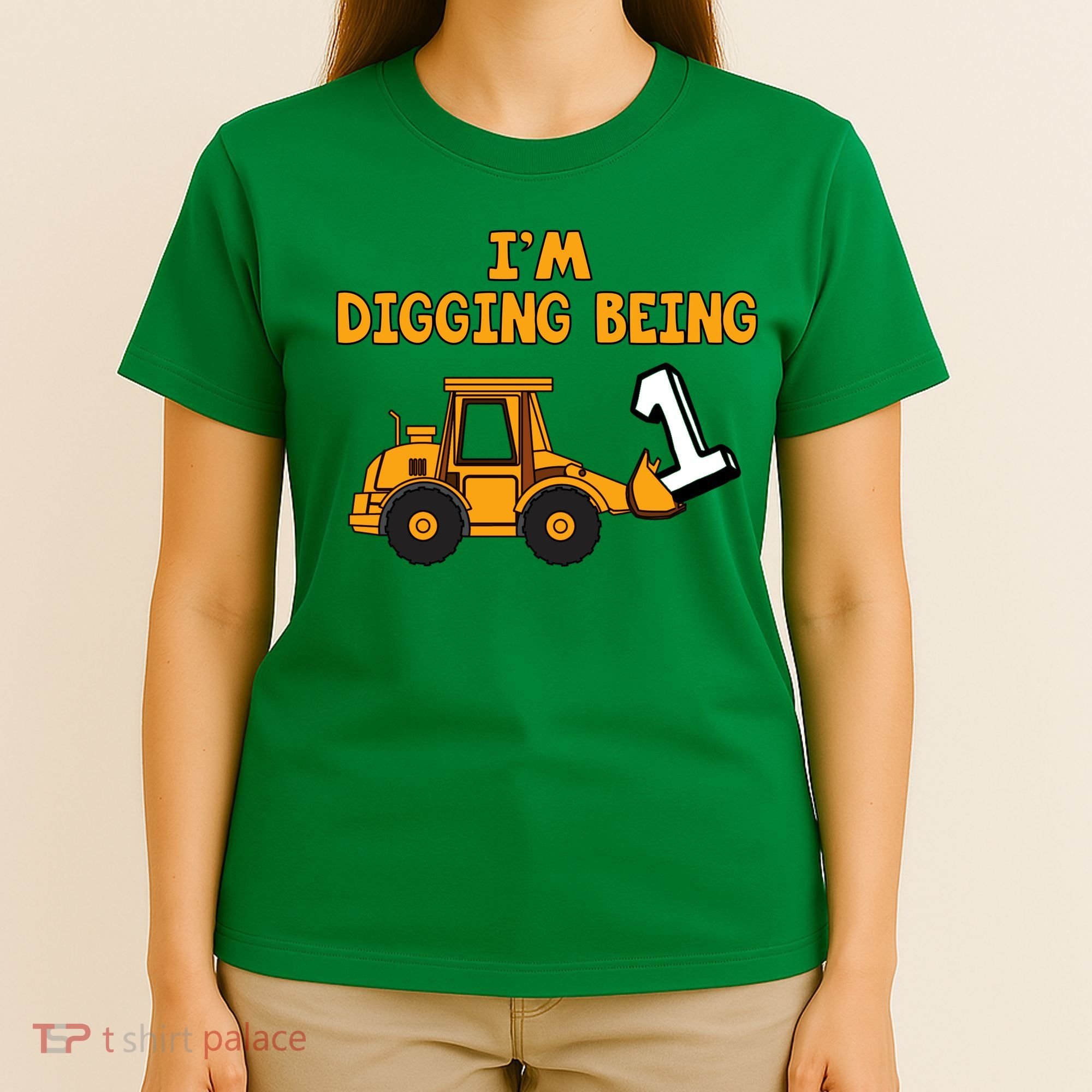 1st Birthday I'm Digging Being One T-Shirt