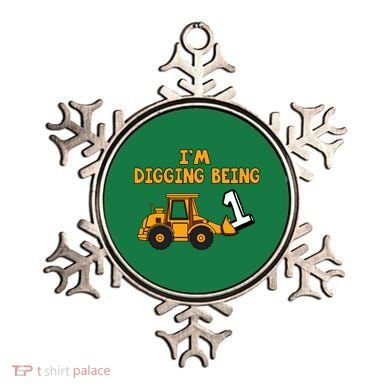 1st Birthday I'm Digging Being One Ornament