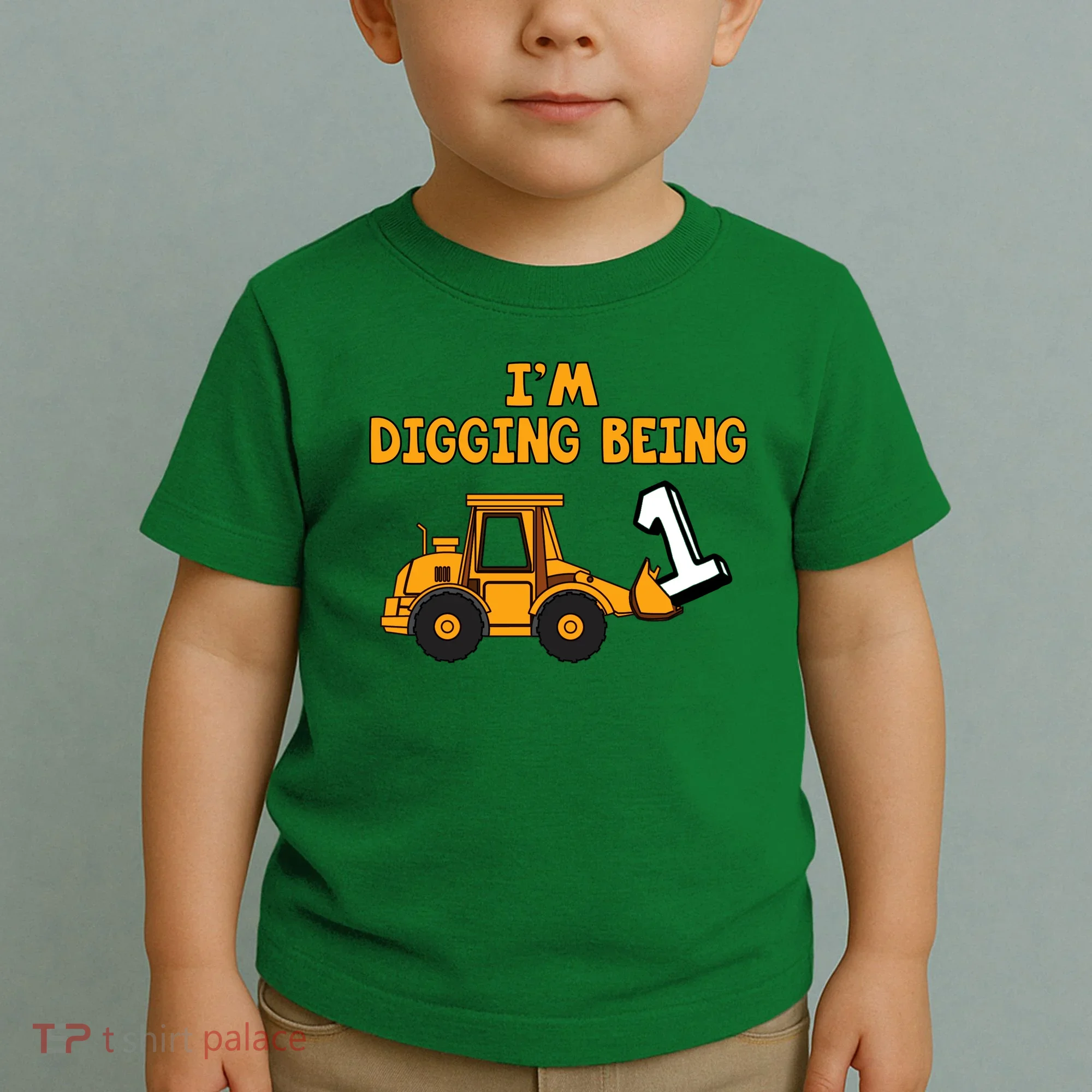 1st Birthday I'm Digging Being One Toddler T-Shirt