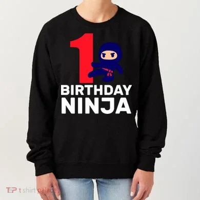 1st Birthday Ninja  Women's Sweatshirt