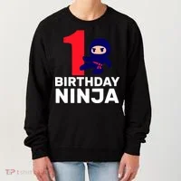 1st Birthday Ninja  Women's Sweatshirt thumb 0
