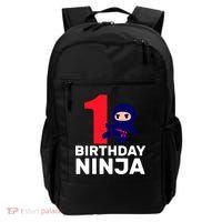 1st Birthday Ninja  Backpack thumb 0