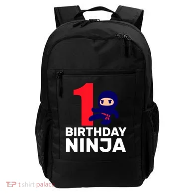 1st Birthday Ninja Backpack