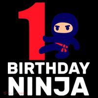 1st Birthday Ninja  Bucket Hat thumb 4
