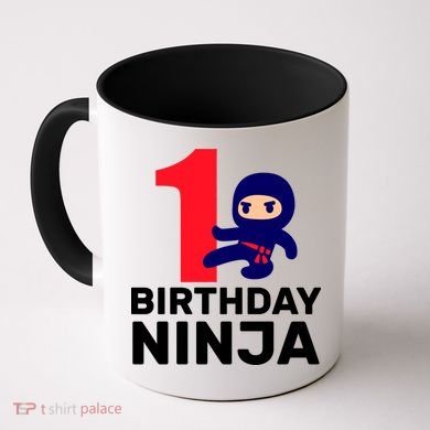 1st Birthday Ninja  Coffee Mug