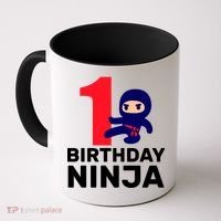 1st Birthday Ninja  Coffee Mug thumb 0