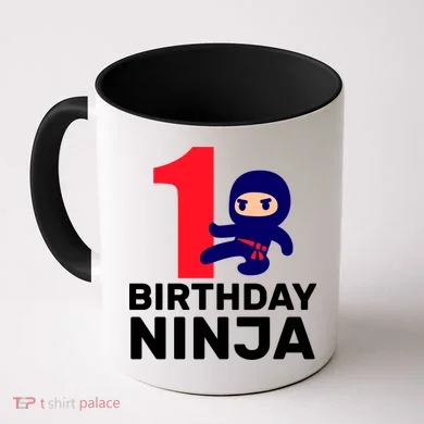 1st Birthday Ninja Coffee Mug