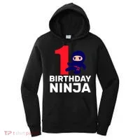 1st Birthday Ninja  Women's Hoodie thumb 0