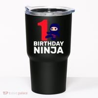 1st Birthday Ninja  Tumbler thumb 0