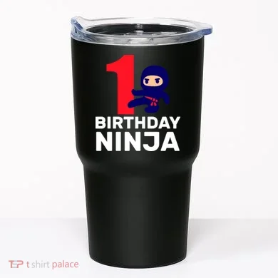 1st Birthday Ninja  Tumbler