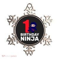 1st Birthday Ninja  Ornament thumb 0
